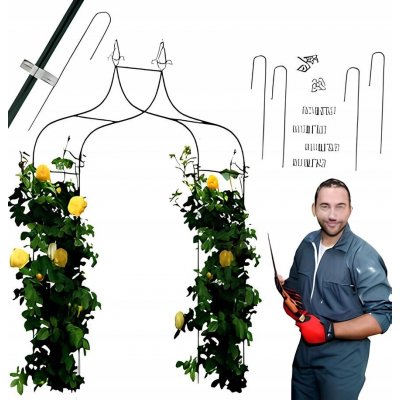 Pergola kov 4Pros oblouk 240 cm – Hledejceny.cz