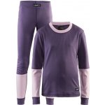 Craft Set Baselayer Junior fialová – Zboží Dáma