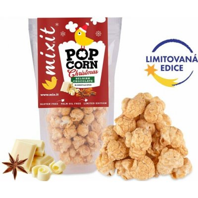Mixit popcorn Bílá čokoláda a perníkové koření 60 g – Hledejceny.cz