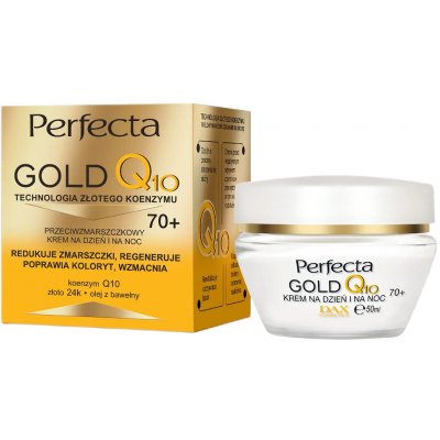 Perfecta Gold Q10 denní a noční krém proti vráskám 70+ 50 ml