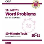 New 11+ CEM 10-Minute Tests: Maths Word Problems - Ages 10-11 Book 1 (with Online Edition) (Books CGP)(Paperback / softback) – Hledejceny.cz