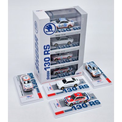 FOX18 Škoda 130 LR set 3 ks 1:64 – Zboží Dáma
