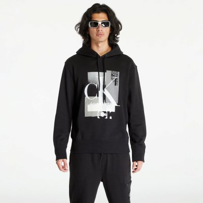 Calvin Klein Jeans Connected Layer Land Hoodie Black – Hledejceny.cz