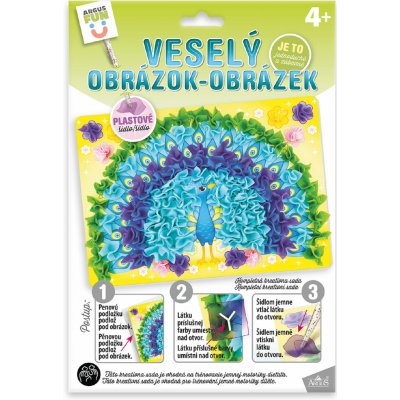 ARGUS Kreativní tvoření veselý obrázek páv 19320003 – Zboží Mobilmania