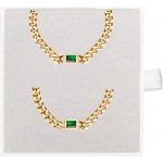 Franco Bene Diamond set náhrdelník a náramek pozlacený 2243 – Zboží Dáma