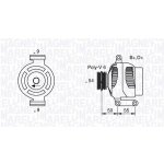 Alternátor MAGNETI MARELLI 063358061010