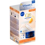 Nivea Q10 Energy Energizující denní a noční krém proti vráskám 2 x 50 ml dárková sada – Zboží Dáma
