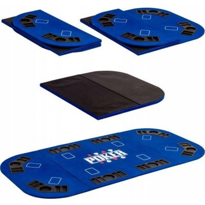 Garthen M57302 Skládací pokerová podložka - modrá – Sleviste.cz