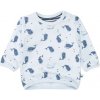 Dětské tričko Staccato košile mořská modrá se vzorem