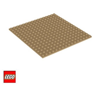 LEGO® 91405 Podložka 16x16 Tmavě-Béžová – Hledejceny.cz