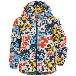 Didriksons bunda DELLEN PRINTED dětská modrá – Sleviste.cz