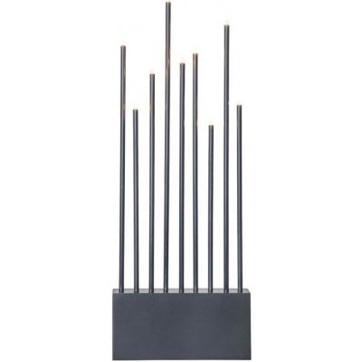 Eglo 410955 Vánoční svícen BUZZ 9xE5 0,6W 230 12V antracit EG410955 – Hledejceny.cz