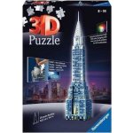 Ravensburger 3D puzzle Svítící Chrysler Building 216 ks – Zboží Mobilmania