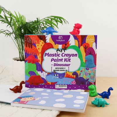 Tookyland Kreativní sada první voskovky 2 v 1 dinosaurus Tooky Toys – Hledejceny.cz