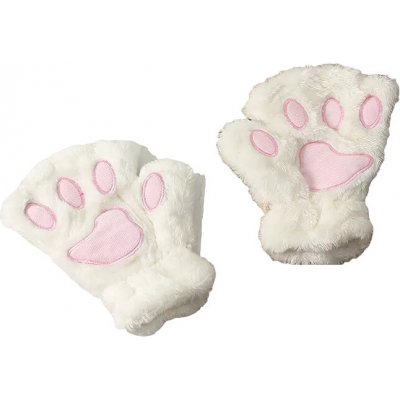 Bezprstové rukavice Paw KP21316 bílá – Hledejceny.cz