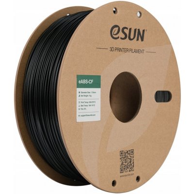 eSun ABS 1,75 mm 1000 g černý – Zboží Živě