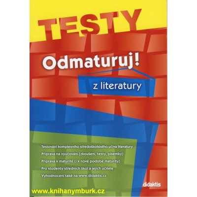 Odmaturuj! z literatury TESTY – Hledejceny.cz