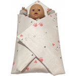 SDS Rychlozavinovačka pro panenky Kočičky bílá 1x 60x60 cm – Sleviste.cz