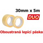 Kores Oboustranná lepicí páska DUO 30 mm x 5 m – Zboží Živě