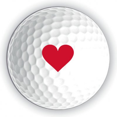 Callaway Supersoft bílé Srdce 3 ks – Zboží Mobilmania