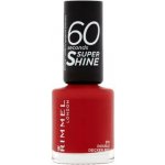 Rimmel London 60 Seconds Super Shine Nail Polish 310 Double Decker Red 8 ml – Sleviste.cz