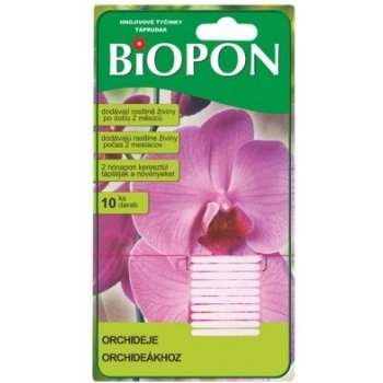 Biopon Orchideje hnojivové tyčinky 10 ks