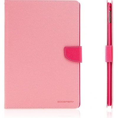 Pouzdro MERCURY Fancy Diary pro Apple iPad Pro 9,7 - stojánek a prostor na doklady - růžové
