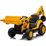 Beneo elektrický Bagr Caterpillar se svahovací i výkopovou lžící žlutá – Hledejceny.cz