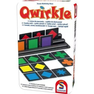 G3 Qwirkle v kovové plechovce – Zboží Dáma