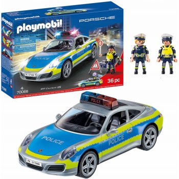 Playmobil 70066 Porsche 911 Carrera 4S Policie se zvukem a světly