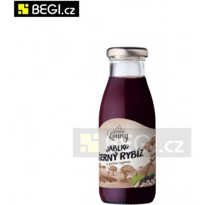 Moštárna Louny mošt Jablko černý rybíz 250 ml – Zboží Dáma