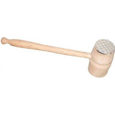 DŘEVOTVAR palička na maso 1str.33cm dřev.+ kov – Sleviste.cz