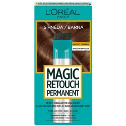 Loreal Paris Magic Retouch Permanent barva na odrosty 5 hnědá 45 ml