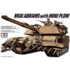 Sběratelský model Tamiya M1 A1 Abrams w/Mine Plow 35158 1:35