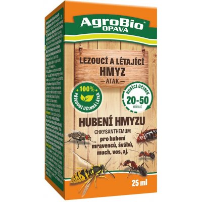 AgroBio Hubení hmyzu Chrysanthemum 25 ml – Zbozi.Blesk.cz