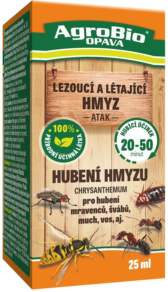 AgroBio Hubení hmyzu Chrysanthemum 25 ml