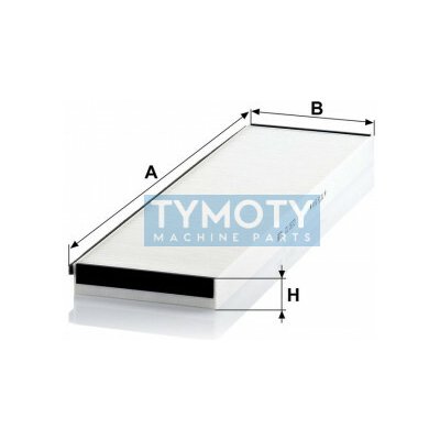 MANN CU 5673 kabinový (pylový) filtr – Hledejceny.cz