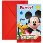 Mickey Mouse pozvánky na party a obálky Procos – Zboží Dáma