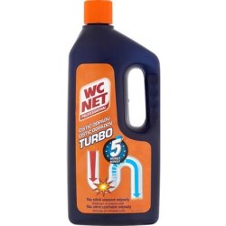 WC NET Turbo gelový čistič odpadů, 1 l