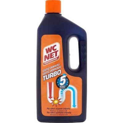 WC NET Turbo gelový čistič odpadů, 1 l – Hledejceny.cz