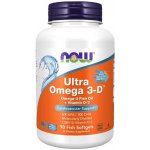 Now Foods Ultra Omega-3 Rybí olej 500 EPA + 250 DHA x 90 softgel kapslí – Zbozi.Blesk.cz