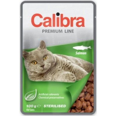 Calibra Premium Sterilised Salmon 100 g