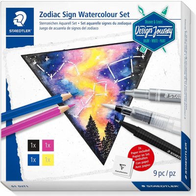 Staedtler 61 DJT1 Design Journey Zodiac Sign kreativní sada znamení zvěrokruhu 9 ks – Hledejceny.cz