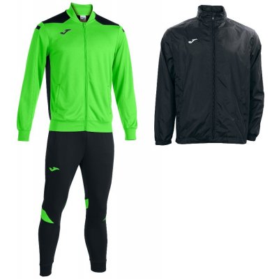Joma Championship VI Tracksuit Fluor Green black – Zboží Mobilmania