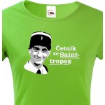 Dámské tričko Četník ze Saint Tropez Zelená – Zboží Mobilmania