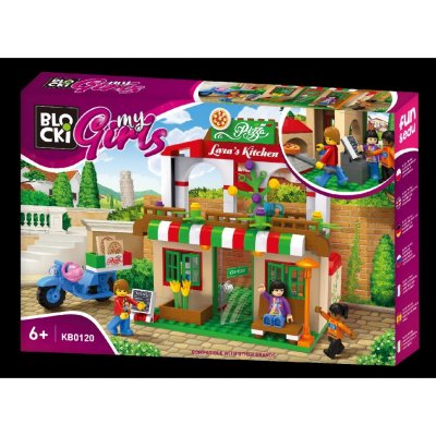 ICOM Blocki MyGirls pizzerie Lara 263 ks – Zboží Dáma