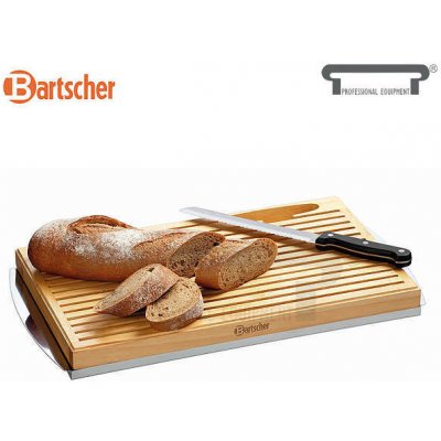Prkno na chleba s nožem Bartscher 475 x 260 x 40 mm - 1,85 kg – Zboží Mobilmania
