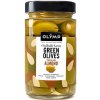 Tapas, předkrm a specialita Olymp Zelené olivy s mandlí 320 g
