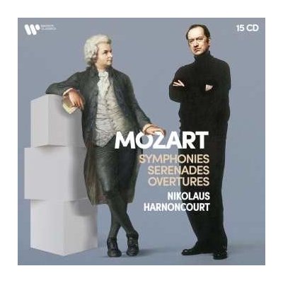 Nikolaus Harnoncourt - Mozart: Symphonies, Serenades, Overtures 15 CD – Hledejceny.cz