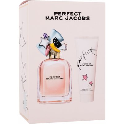 Marc Jacobs Perfect EDP 50 ml + tělové mléko 75 ml dárková sada – Zboží Mobilmania